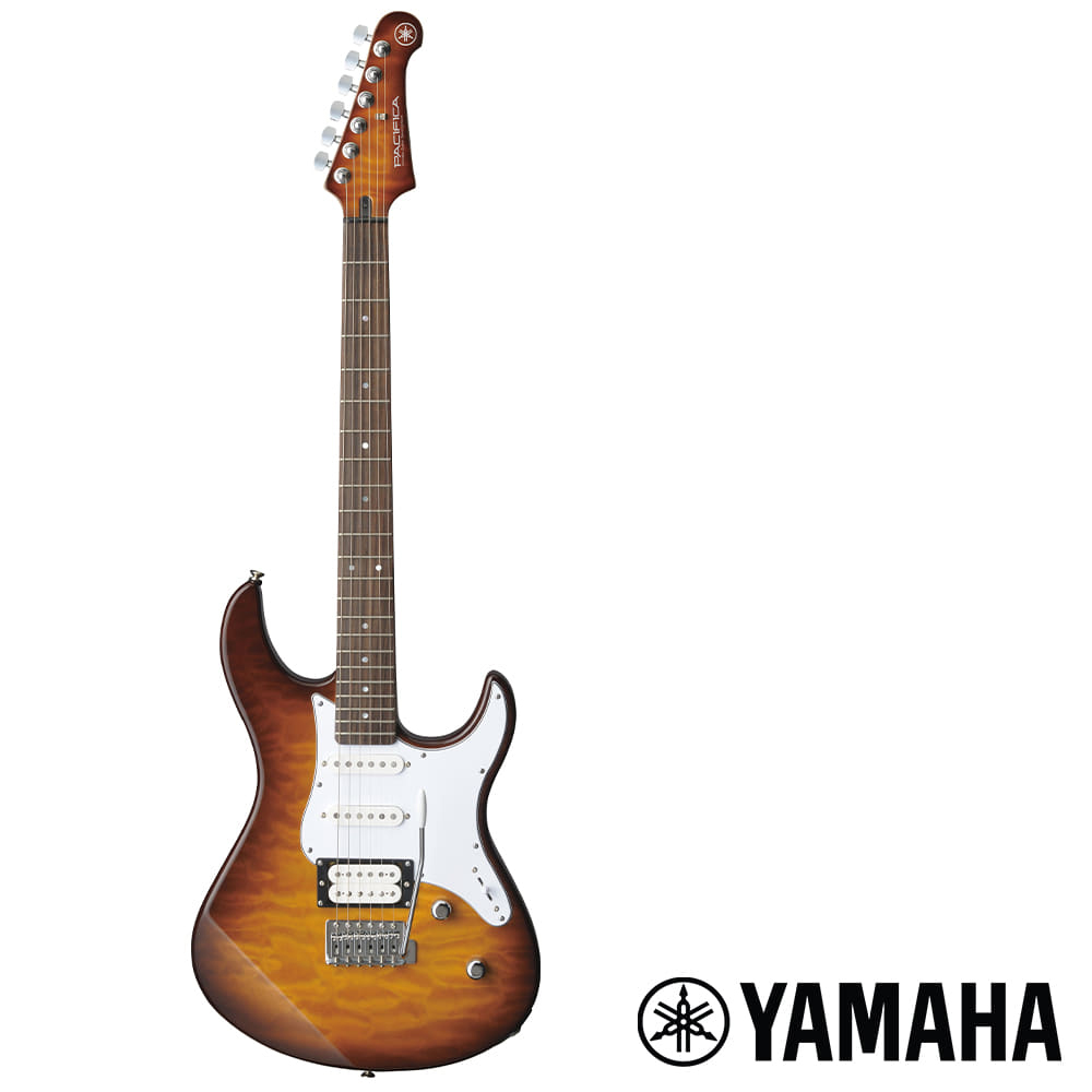 야마하 일렉기타 YAMAHA 퍼시파카 PAC212V QM Tobacco Brown Sunburst