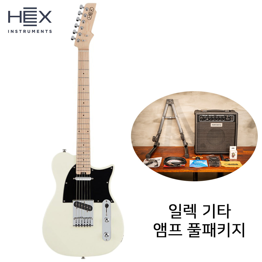 앰프패키지 헥스 일렉기타 HEX T100 IV