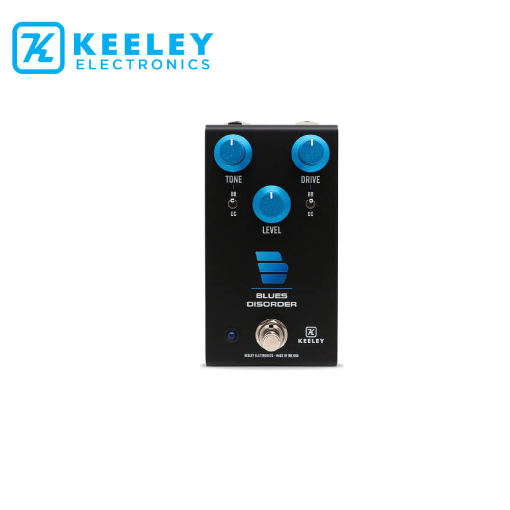 Keeley Blues Disoder 4-in-1 Overdrive and Distotion 킬리 블루스 디스오더 오버드라이브 앤 부스트