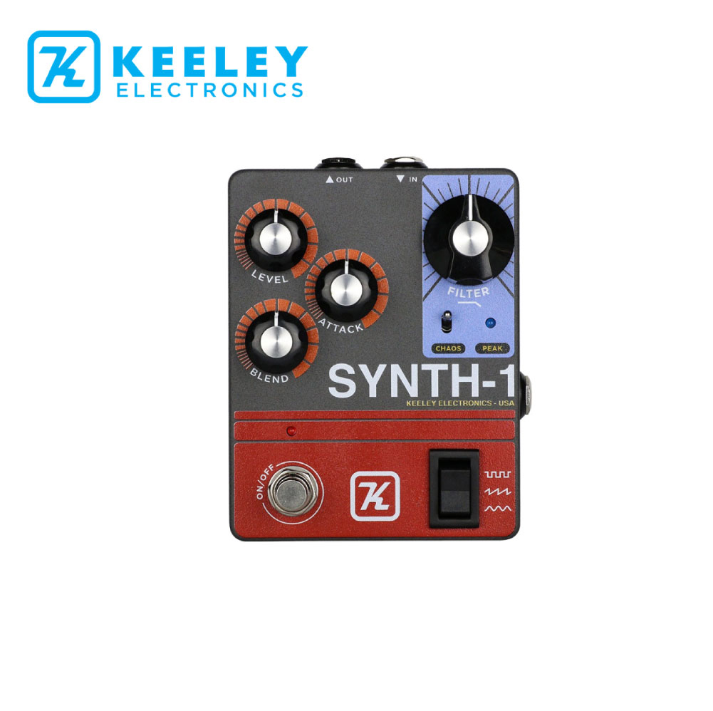 Keeley Synth-1 Reverse Attack Fuzz Wave Generator 킬리 신스-1 리버스 어택 퍼즈 웨이브 제너레이터