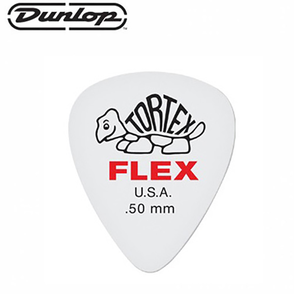 던롭 플렉스 물방울 피크 (0.5mm) / DUNLOP TORTEX FLEX STANDARD PICK (0.5mm)