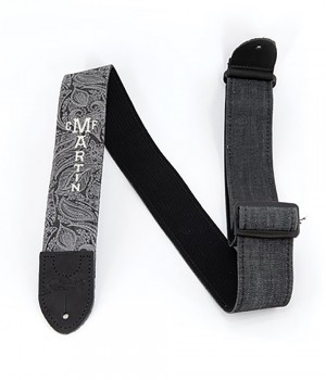 마틴 스트랩 Martin Denim strap Scroll0-and-leaf pattern / 18A0109